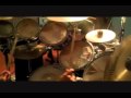 iron maiden drum cover where eagles dare