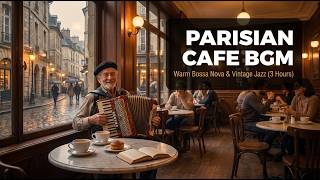 3 AM Coding in Paradise โ๐ฅ | Warm Parisian Cafe Jazz & Bossa Nova for Work & Study (3 Hours)