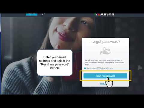 How to Reset Your Password on Alison