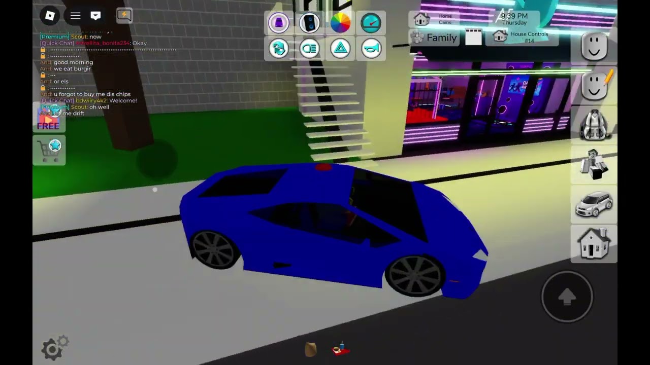 Exploring the brookhaven city with one of my besties