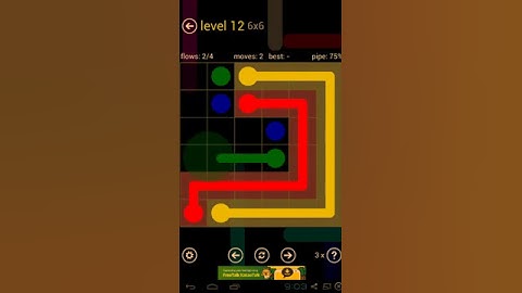 FLOW Free Regular Pack 6x6 LEVEL 12