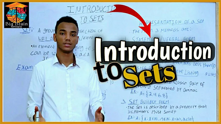 Introduction to Sets | set representation methods Roster and Set builder methods in Amharic