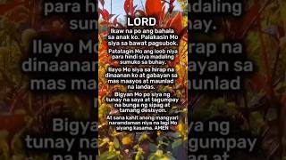 Lord, Ikaw na Po ang Bahala sa Anak Ko #TrustInGod