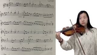 N.V.Baklanova Mazurka | violin sheet music~RCM level 3