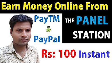 The Panel Station | Earn Money Filling Surveys | Online Surveys That Pay Cash & Gift Cards | PayTM