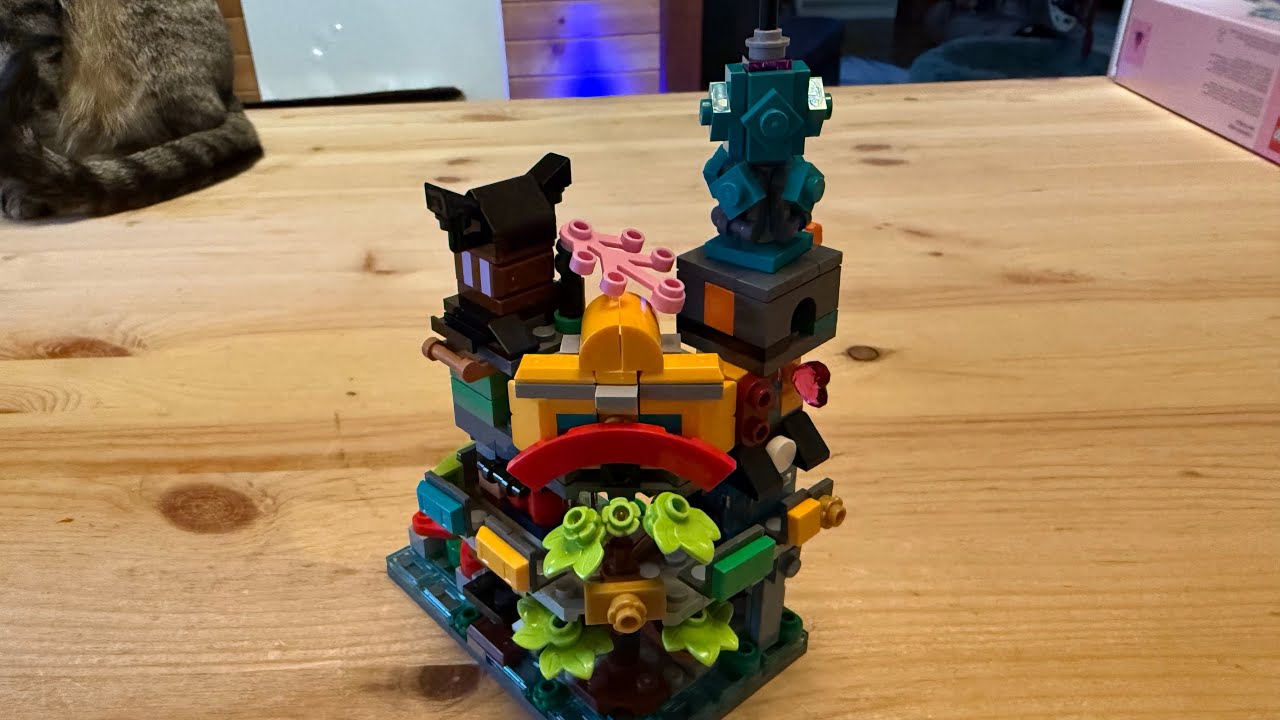 キュンです Lego Ninjago Micro Ninjago City Gardens 40705 - YouTube