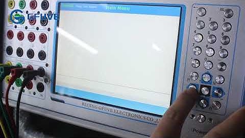 TEST-630 SIX PHASE UNIVERSAL PROTECTION DEVICE RELAY TEST KIT