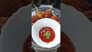 chicken & potato lollipop                              food youtubeshorts  malayalam