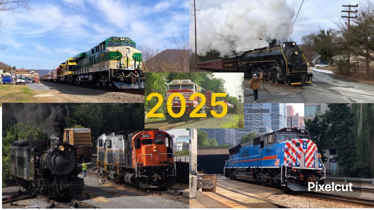 Trains of 2025 in 20 minutes! - YouTube