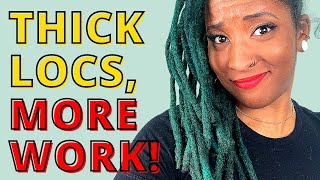 Thick Locs Journey UNTOLD | What NOBODY Tells You About Thick Locs