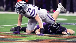 K-State defense punishing hits on Max Duggan Big 12 Championship game