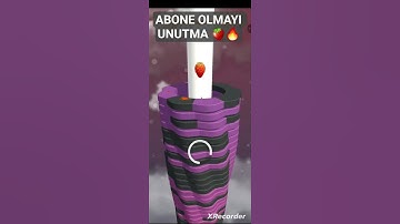 level 286 🍓🔥🎮 #stackball #gameplay #subscribe #tiktok #oyunoynuyorum #imaginedragons #music