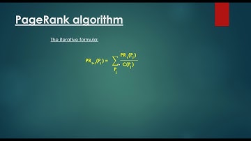 PageRank Algorithm - The Original Formula