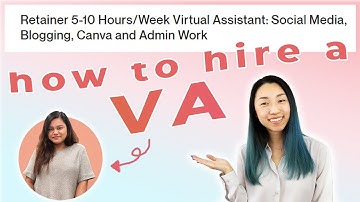 How to Hire a Virtual Assistant in 2025 (beginner’s step by step guide to hiring the best VA)