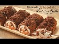 Chocolate Pudding Rolls | 10 Min Dessert Recipe | Yummy Chocolate Rolls