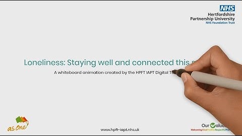 Loneliness: Staying well and connected this season