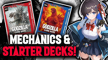 Godzilla Card Game Mechanics + Starter Deck Opening and Review