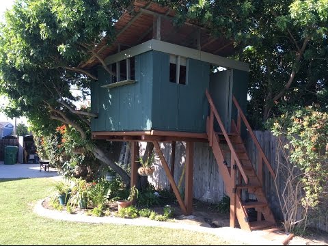 HOW TO BUILD a simple TREEHOUSE