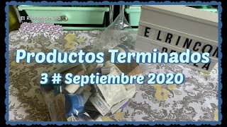 Productos Terminados 3 #  Septiembre 2020