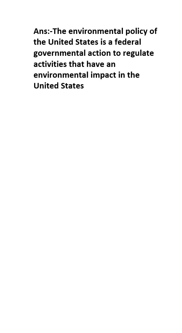 What Is Environmental Policy Of The United States YouTube What Is Environmental Policy Of The United States YouTube