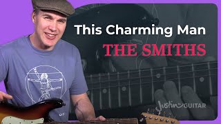 The Smiths - This Charming Man Guitar Lesson How To Play Johnny Marr Riff