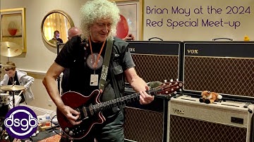 Brian May Attends the 2024 U.K. Red Special Meetup/Convention
