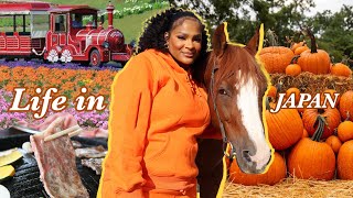 LIFE in JAPAN VLOG | FALL DECOR, SHOPPING, Horse Riding, Pumpkin Patch & MORE  #23