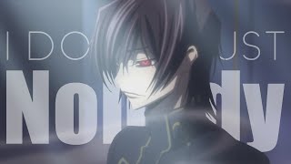 Lelouch Vi Britannia I Dont Trust Nobody Amv
