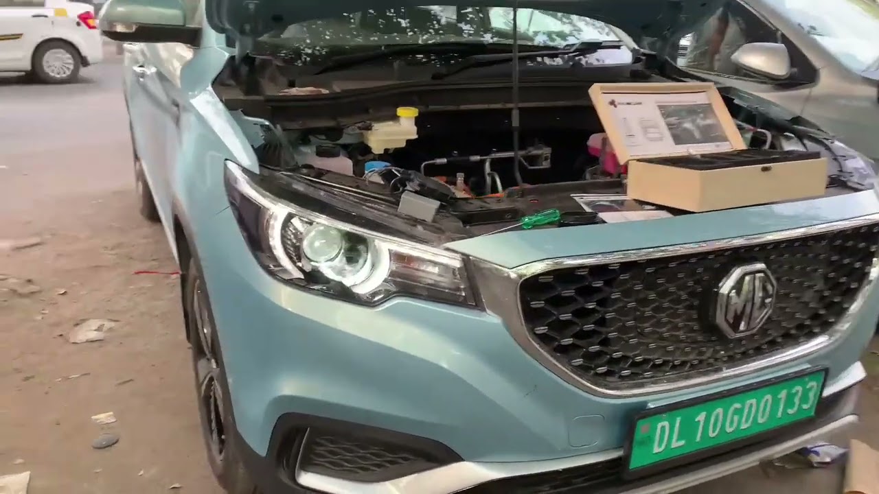 MG ZS EV headlamps xenon upgrade 62w/Blaupunkt dashcam G censor/we