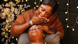 ASMR ✨Full face fake spit painting,face nitpicking,face cupping \u0026 massage therapy NO GUM