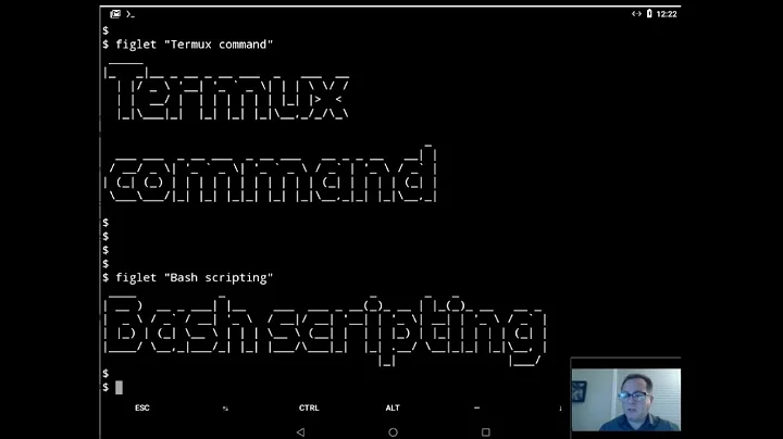 Termux, more Linux command and first bash scripting