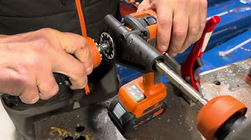 FEIN ASCM Drill with Auto Tapping attachment