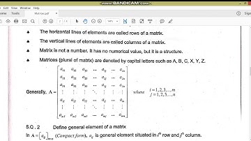 Introduction to matrices//First year//M.Adnan Anwar