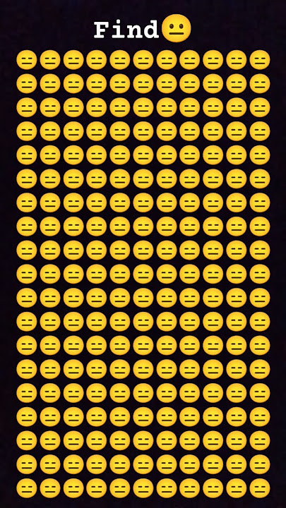 find the odd emoji#findtheemojichallenge #emojichallenge