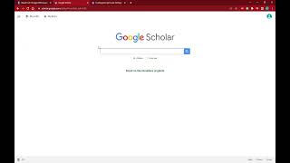How to use google scholar