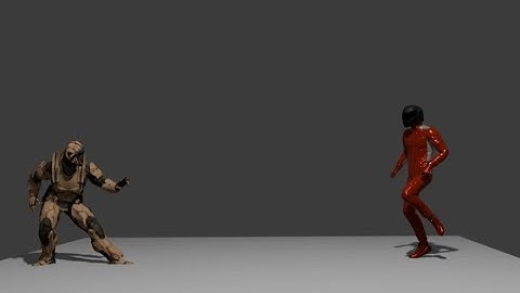 epic battle (blender animation)