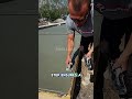 The Art of Concrete Edging: Achieving the Perfect Finish#shortvideo #shorts #construction #fyp
