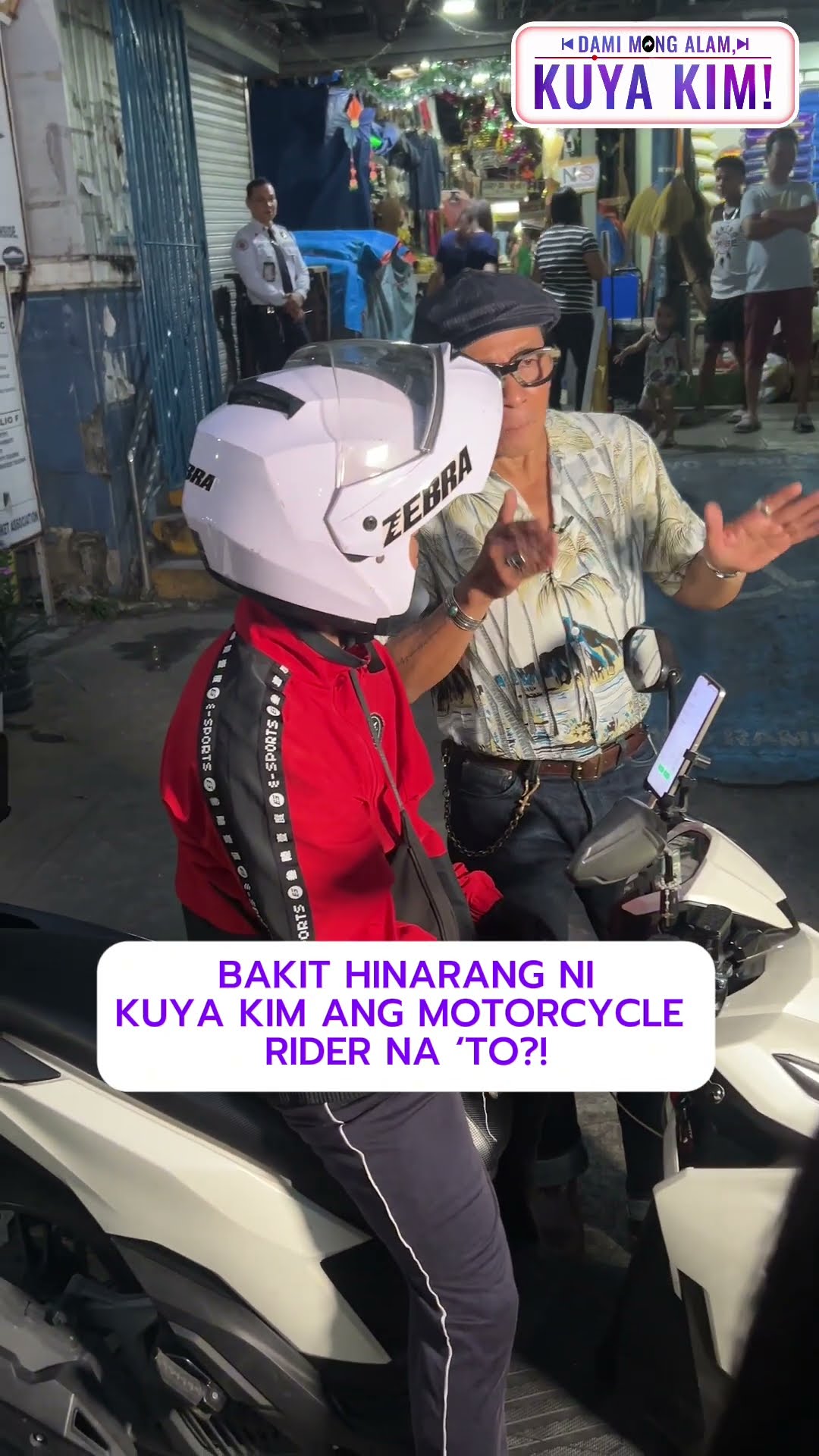 Kuya Kim, hinarang ang isang rider?! | Dami Mong Alam, Kuya Kim!