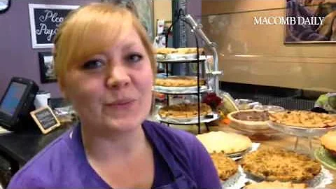 Achatz Pie Co. store manager Sarah Jacques talks a...