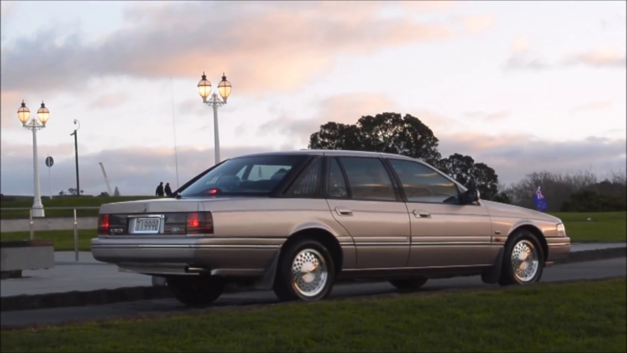 1994 V8 Ford DC LTD - One Tree Hill and The Domain, Auckland - YouTube - Ford Mustang One Tree Hill