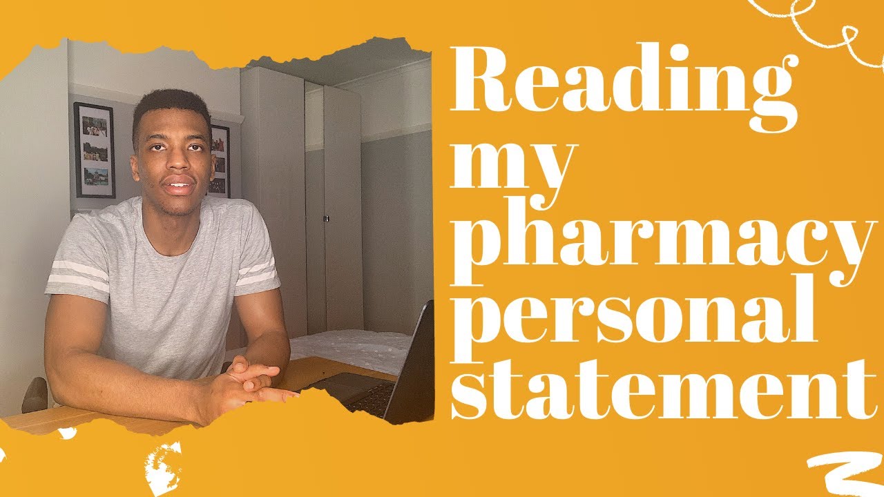personal statement examples for university pharmacy
