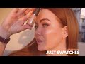 JUST SWATCHES | Charlotte Tilbury Hollywood Flawless Filter Swatches shades 1 - 7 | girlgetglamorous
