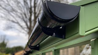 Wooden lean to greenhouse build Part 1