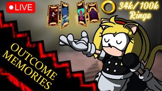 🔴 ROBLOX OUTCOME MEMORIES 34K/100K RINGS GRIND! LIVE #7🔴