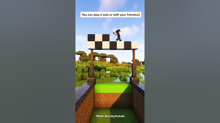 Minecraft: Parkour Mini Game | #shorts