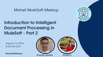 Introduction To Intelligent Document Processing in MuleSoft || Part 2