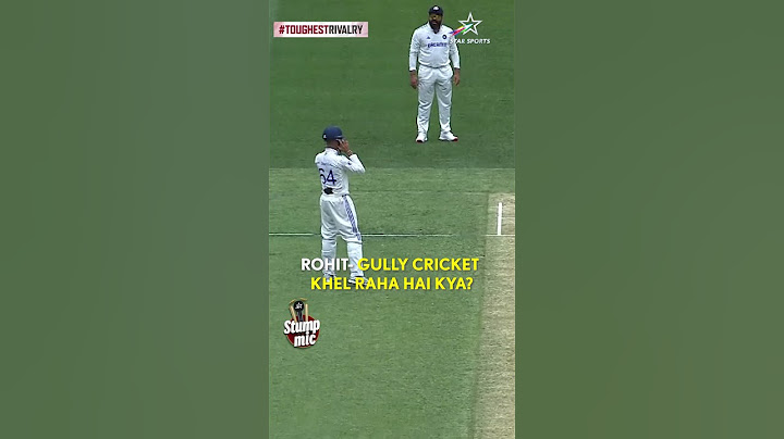 #RohitSharma caught on the stump mic schooling Yashasvi Jaiswal | #AUSvINDonStar