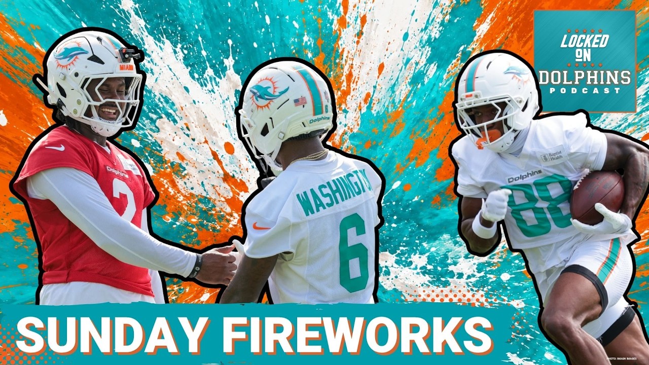 Practice No. 4 | Miami Dolphins Offense Brings The Sunday Fireworks