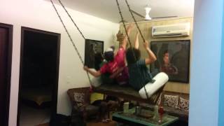 Indoor swings are a staple of every Gujarati house. We tested how high we could go.