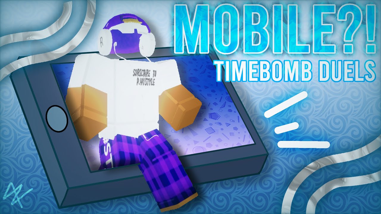 MOBILE Timebomb Duels is WAY Harder Than I Thought… (Roblox)
